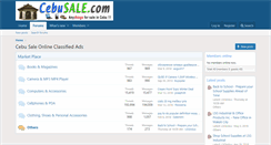 Desktop Screenshot of cebusale.com